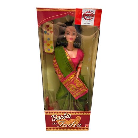 2000 Mattel Barbie In India, In Original Box