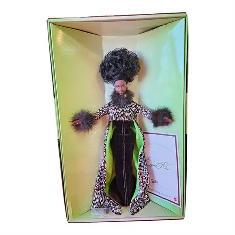 1996 Mattel In The Lime Light Barbie By Byron Lars, In Original Box