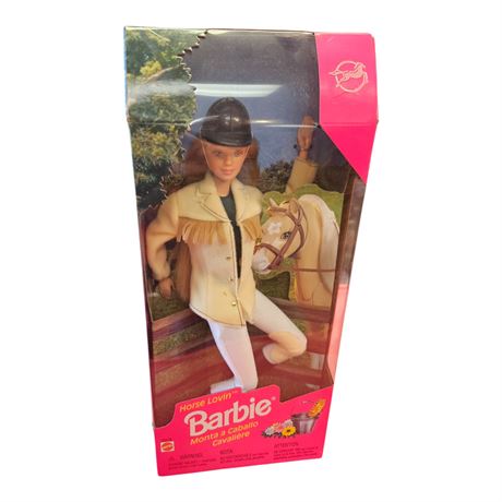 1998 Mattel Horse Lovin' Barbie, In Original Box
