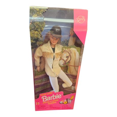 1998 Mattel Horse Lovin' Barbie, In Original Box