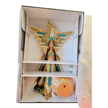 2000 Mattel Bob Mackie Fantasy Goddess Of The Americas Barbie, In Original Box