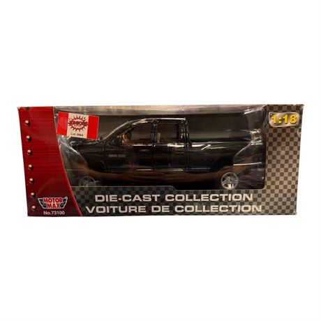 Motor Max 1:18 Die Cast Metal Dodge Ram 1500 Quad Cab, In Original Box