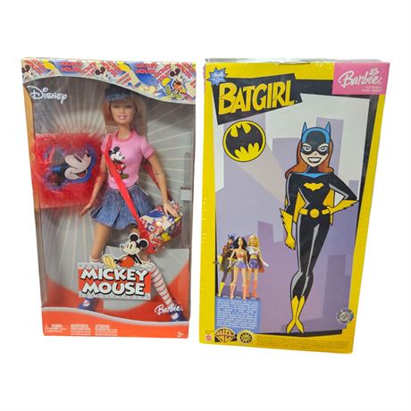 2 Vintage Mattel Barbies, In Original Boxes