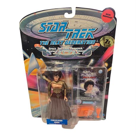 1993 Rare Canadian Playmates Star Trek The Next Generation Lwaxana Troi