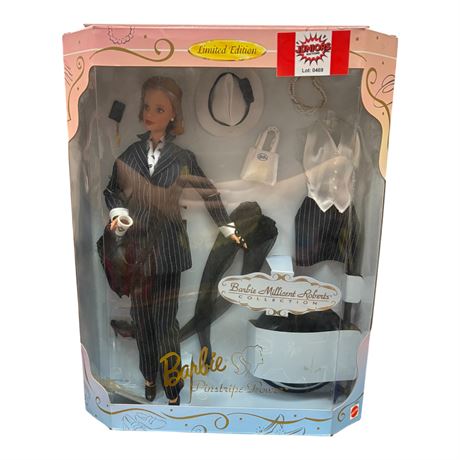 1997 Mattel Pinstripe Power Barbie, In Original Box
