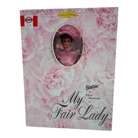 1995 Mattel Barbie As Elizabeth Do Little In My Fair Lady, In Original Box