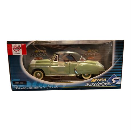 Solido 1:18 Die Cast Metal Chevrolet Belair 50, In Original Box