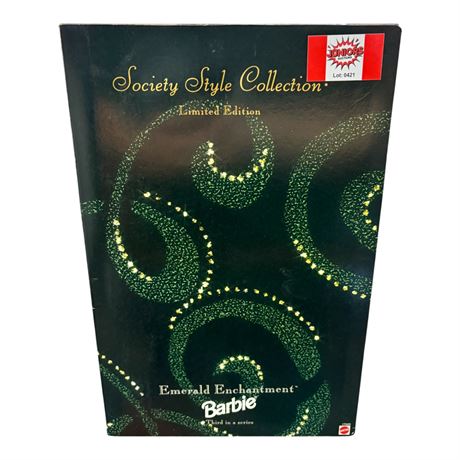 1996 Mattel Emerald Enchantment Barbie, In Original Box