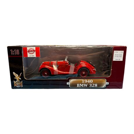 Road Signature 1:18 Die Cast Metal 1940 BMW 328, In Original Box