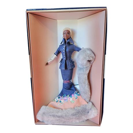 2000 Mattel Indigo Obsession Barbie By Byron Lars, In Original Box
