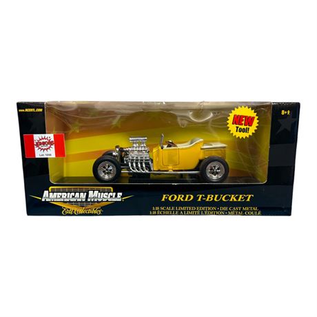 Ertl American Muscle 1:18 Die Cast Metal Ford T-Bucket, In Original Box