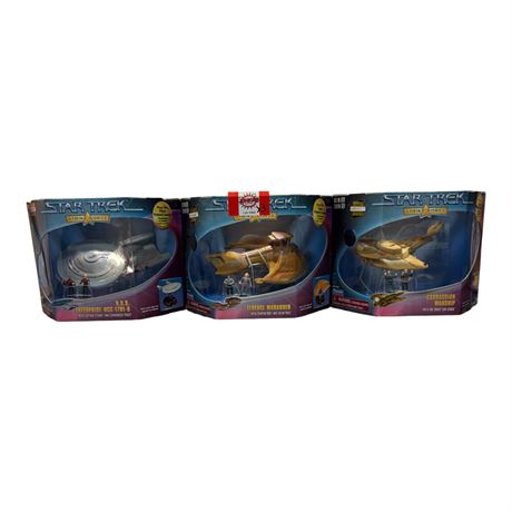1997 Star Trek Strike Force Figures, In Original Boxes