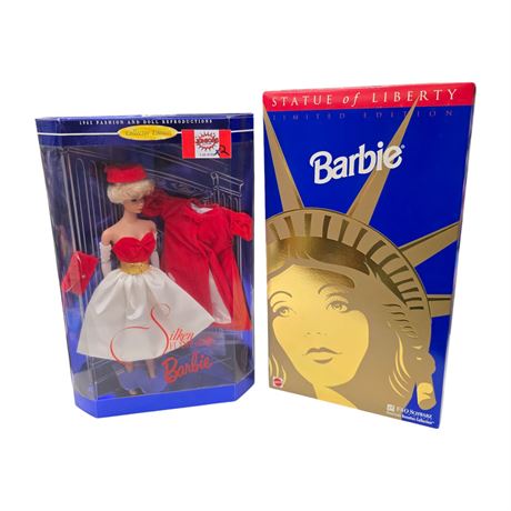 2 Vintage Barbies, In Original Boxes