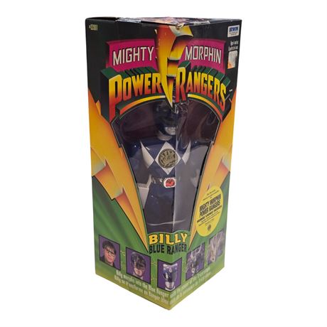 1994 Irwin Mighty Morphin Power Rangers "Billy Blue Ranger" Action Figure