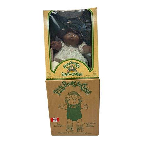 1983 Coleco Cabbage Patch Kids Doll, In Original Box With Shipping Box
