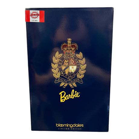 1996 Mattel Ralph Lauren Bloomingdales Edition Barbie, In Original Box