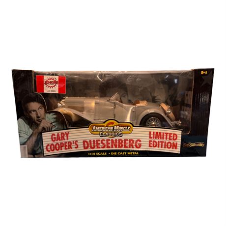 Ertl American Muscle Classics 1:18 Die Cast Metal Gary Coopers Duesenberg