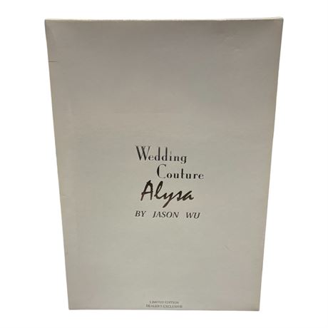 2000 Integrity Toys Wedding Couture Alysa Doll By Jason Wu, In Original Box