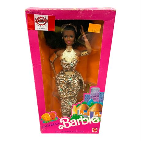 1989 Mattel Nigerian Barbie, In Original Box