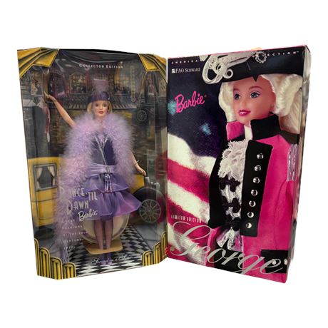 2 Vintage Mattel Barbies, In Original Boxes