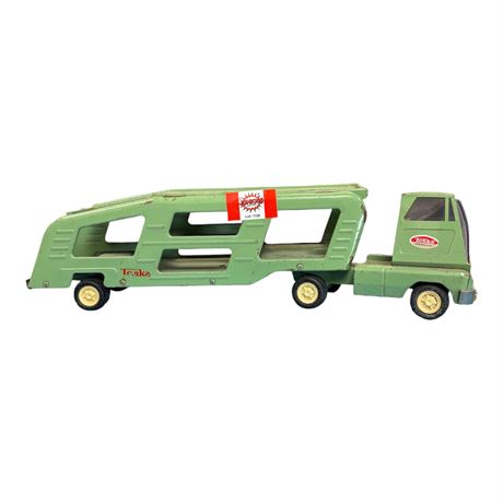 Vintage Pressed Steel Tonka Car Hauler