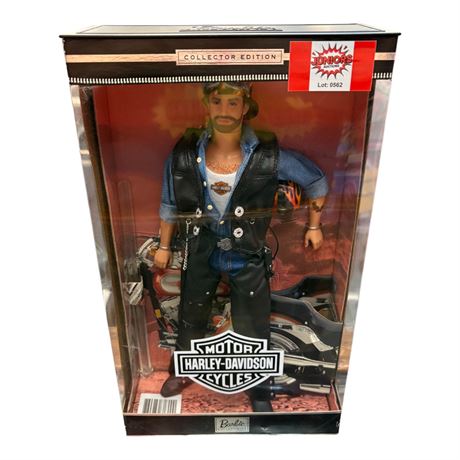 1998 Mattel Harley Davidson Motorcycles Ken Barbie, In Original Box