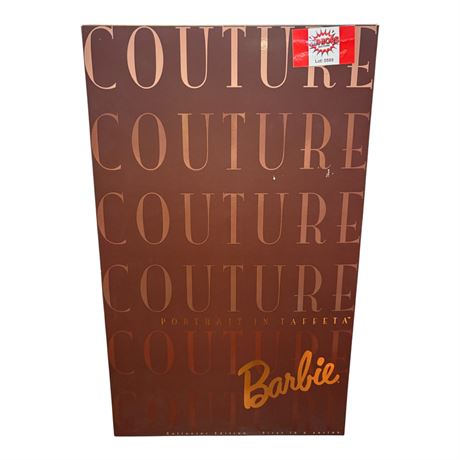 1996 Mattel Couture Portrait In Taffeta Barbie, In Original Box