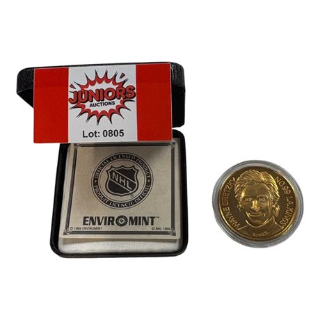 Nhl Environment Wayne Gretzky L.A. Kings Coin