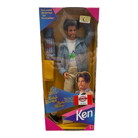 1996 Mattel Cool Shavin' Ken Barbie, In Original Box