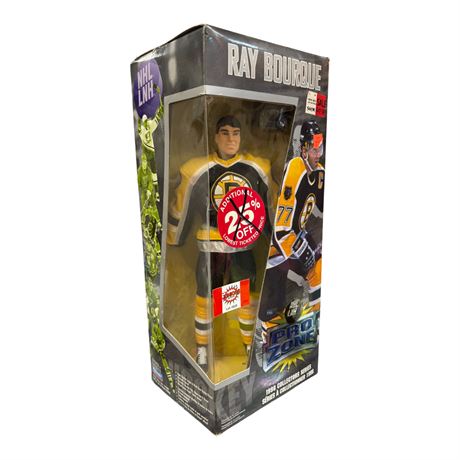 1998 Playmates Nhl Pro Zone Ray Bourque Hockey Figure, In Original Box