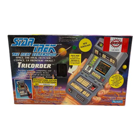 1993 Playmates Star Trek Tricorder, In Original Box