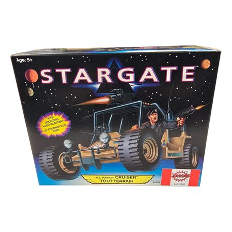 Vintage Hasbro Stargate All Terrain Cruiser, In Original Box