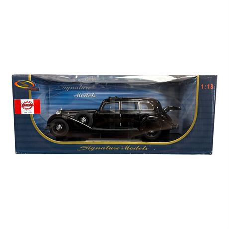 Signature Models 1:18 Die Cast Metal 1938 Mercedes Benz 770K, In Original Box
