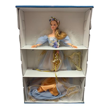 1997 Mattel Harpist Angel Barbie, In Original Box
