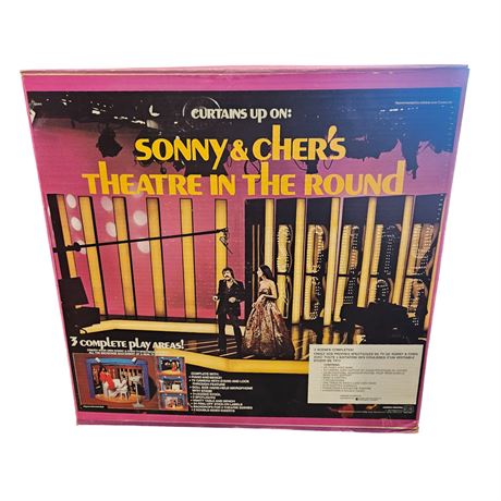 Vintage Sonny & Cher's Theatre In The Round 1977 Mego Corp, In Original Box