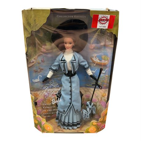 1997 Mattel Promenade In The Park Barbie, In Original Box