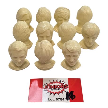 11 Assorted 1970S Colgate Hockey Heads