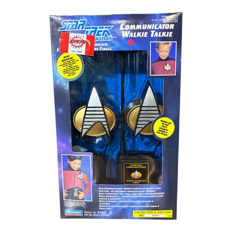 1993 Playmates Star Trek The Next Generation Communicator Walkie Talkie