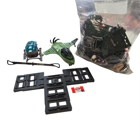 Large Assortment Of Vintage G.I. Joe Parts, Figures & Vehicles