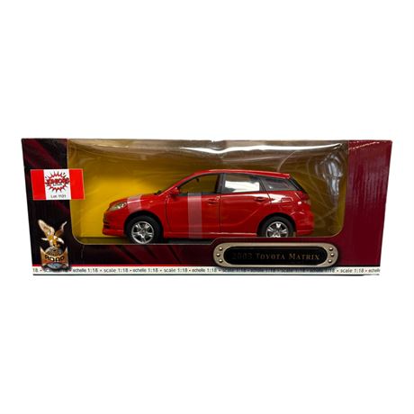 Road Signature 1:18 Die Cast Metal 2003 Toyota Matrix, In Original Box