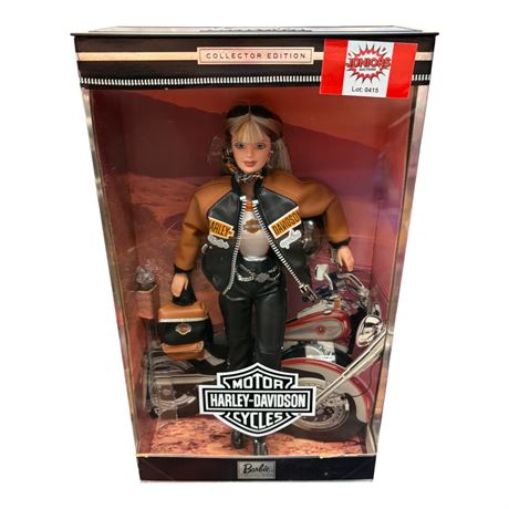 1999 Mattel Harley Davidson Motorcycles Barbie, In Original Box