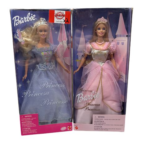 2 Vintage Mattel Barbies, In Original Boxes