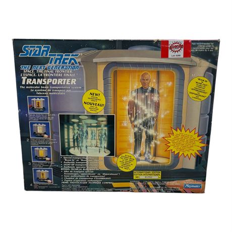 1993 Playmates Star Trek The Next Generation Transporter, In Original Box