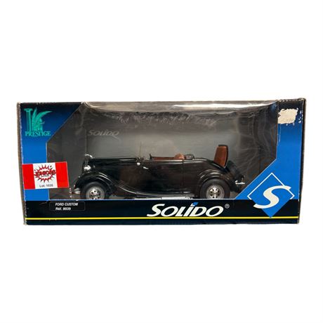 Solido 1:18 Die Cast Metal Prestige 1934 Antique Car, In Original Box