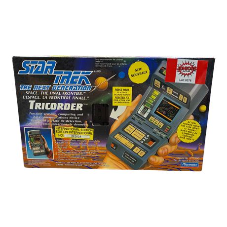1993 Playmates Star Trek Tricorder, In Original Box