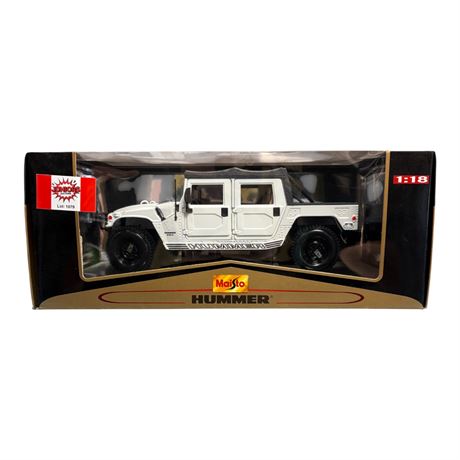 Maisto 1:18 Die Cast Metal Hummer, In Original Box