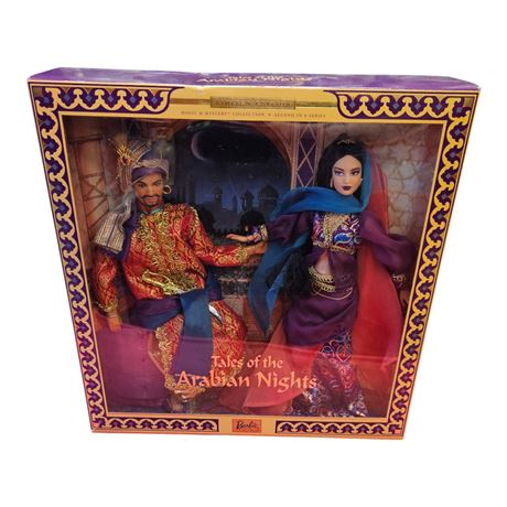 2001 Mattel Tales Of The Arabian Nights Barbie, In Original Box