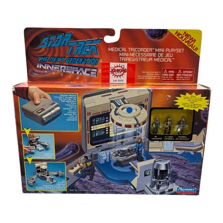 1995 Playmates Star Trek Inner Space Series Medical Tricorder Mini Playset