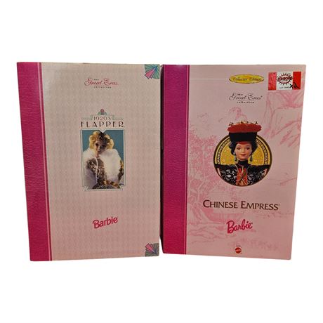 2 Vintage Mattel Barbies, In Original Boxes