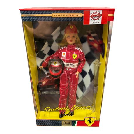 2000 Mattel Scuderia Ferrari Barbie, In Original Box